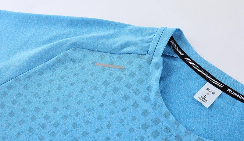 3D Print Gym Shirts Fashion Running Casual Outdoor Jogging/Breathable Workout Short Sleeves Quick Dry Training New Tee