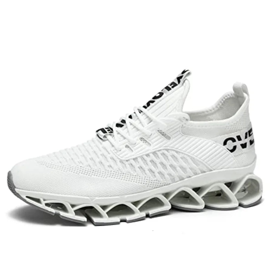 Men's Running Shoes Blade Tennis Walking Fashion Sneakers/Breathable Non Slip Gym Sports Work Trainers