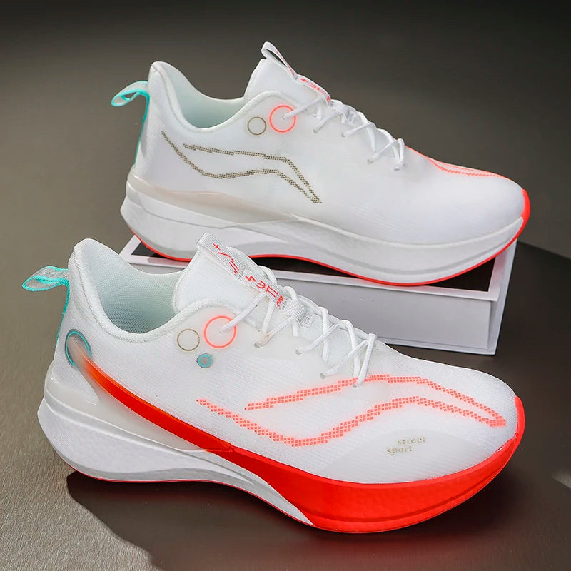 Breathable, rebound, and shock-absorbing running shoes for men/ultra light sporty comfortable and popular