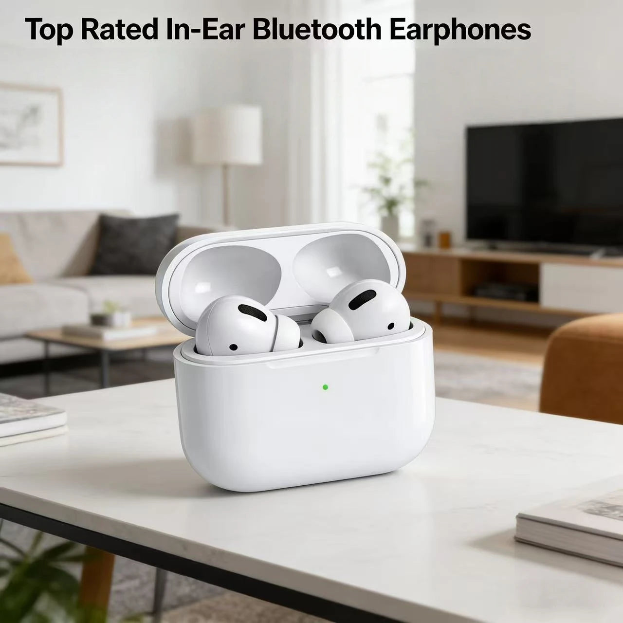 In-Ear Bluetooth Earphones Noise Reduction High Sound Quality/Wireless Headsets Ideal for Sports Scenarios.