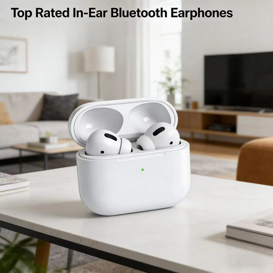 In-Ear Bluetooth Earphones Noise Reduction High Sound Quality/Wireless Headsets Ideal for Sports Scenarios.
