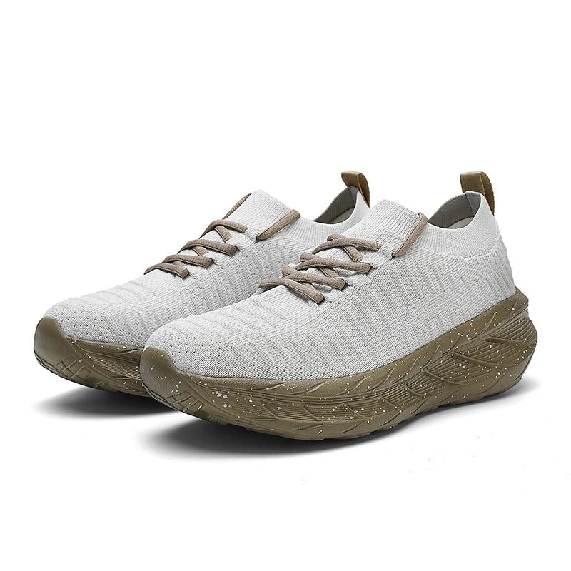 Breathable Men Casual Shoes Lightweight Male Vulcanized Shoes/Outdoor Platform Men's Loafers Soft Mesh Flats Non-slip Sneakers