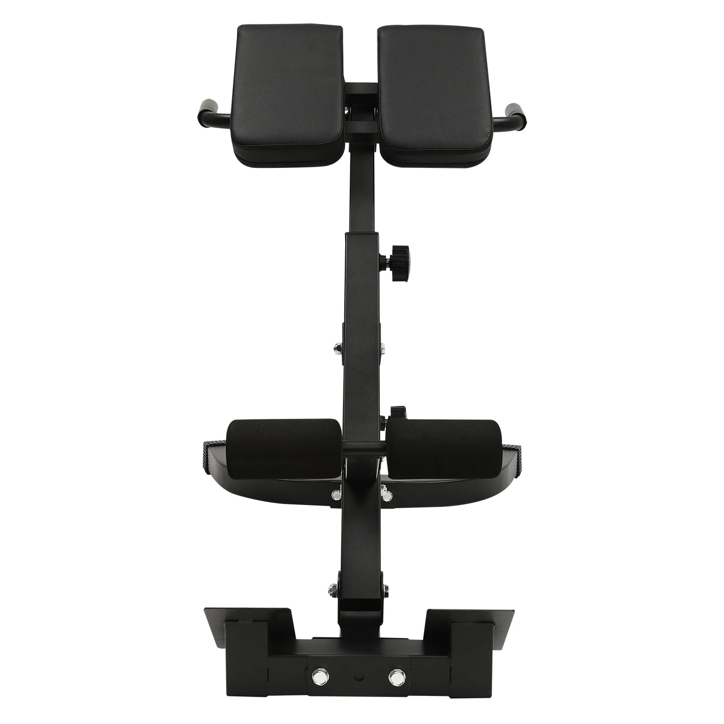 103*70*113 cm/ 40.55*27.55*44.48 in Black Home Fitness Workout/Roman Chair Hyperextension Back Extension Bench Adjustable