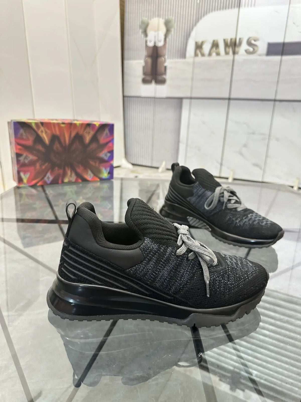 Mid‑Thick Height‑Boost Unisex Board Skate Shoes Fashion Casual/Couple Sneakers Shock‑Absorbing Cushion Insole Non‑Slip Rubber