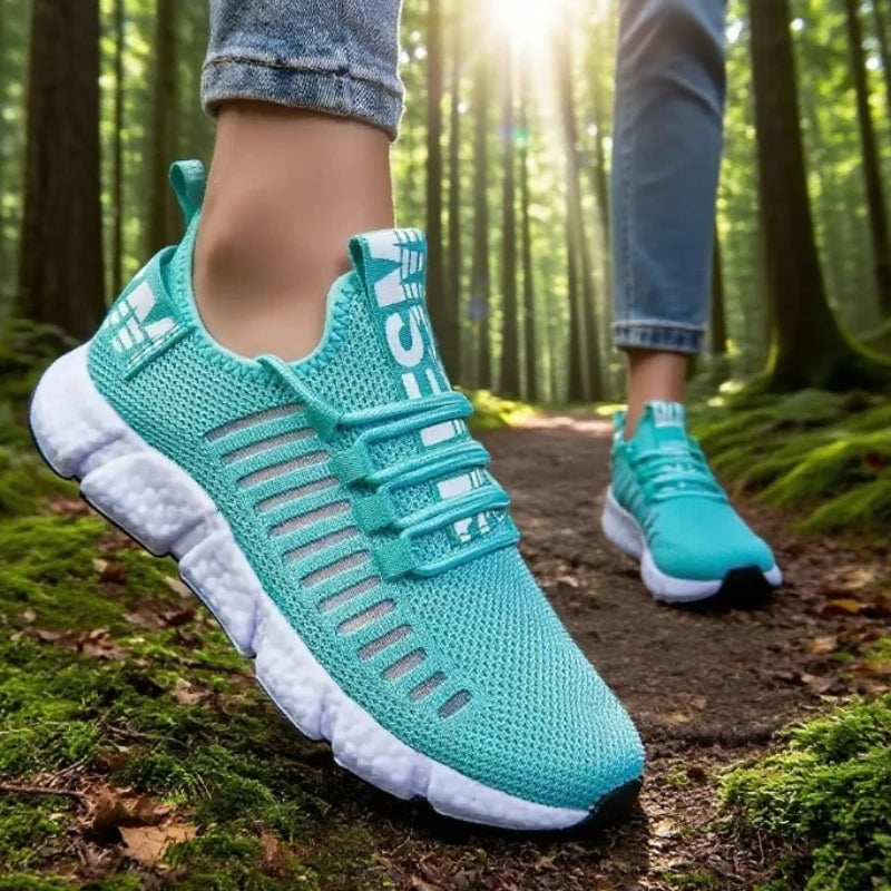 Soft Soled Women's Running Shoes Lightweight Jogging Sneakers/Breathable Anti Slip Fast Drying Fitness Tennis Shoes