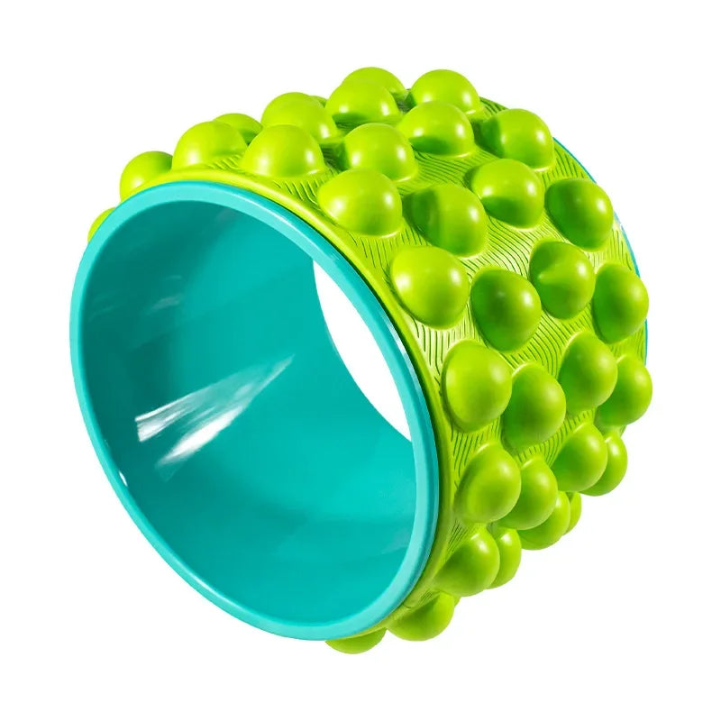 Back Roller Myofascial Release Trigger Point Yoga Wheel Foam Roller/Treat Back Pain Deep Tissue Massage Exercise Mobility