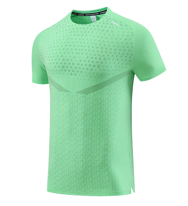 3D Print Gym Shirts Fashion Running Casual Outdoor Jogging/Breathable Workout Short Sleeves Quick Dry Training New Tee