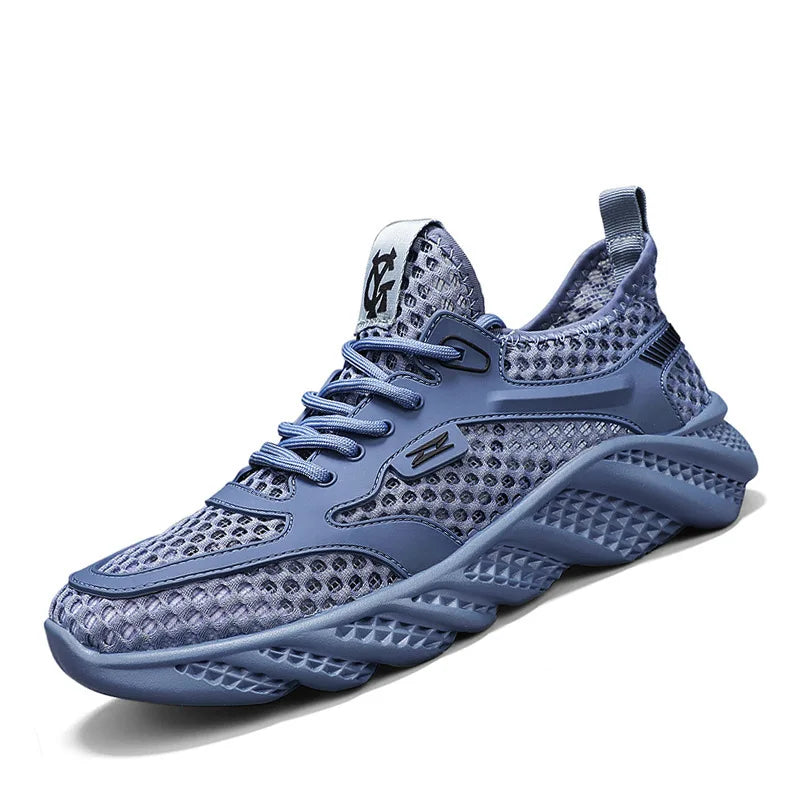 Outdoor Shoes Summer Thin Breathable Mesh Hollowed Out Shoes/for Men's Lightweight Sneakers Sports Running Shoes