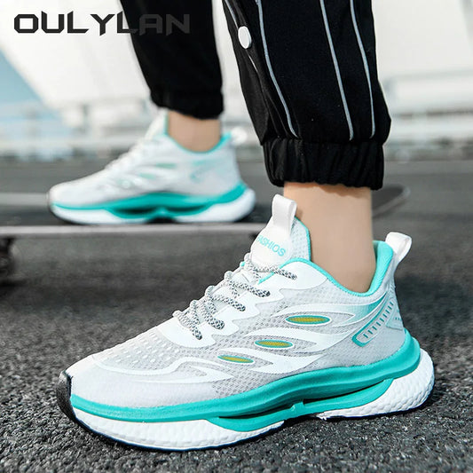 Fashion Running Shoes For Men Lightweight Breathable Mesh/Soft Sneakers Outdoor Sports Walking Shoes