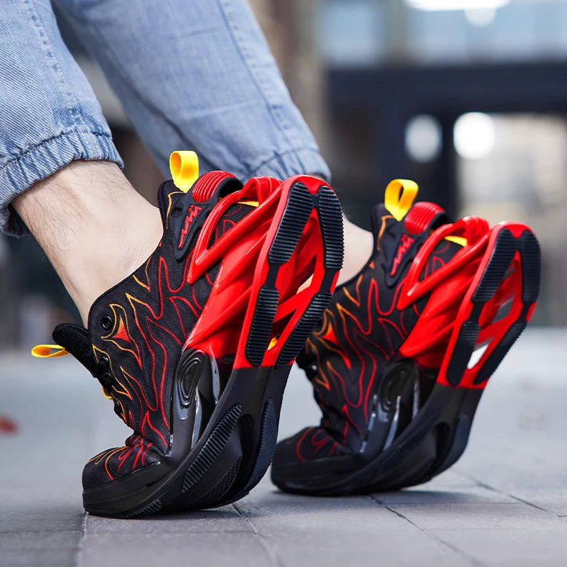 Men's Casual Breathable Sneakers Luxury Trainer Race/Fashion Running Shoes for Women Tennis Shoes