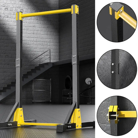 Pull Up Station, Portable Pull-up Bar Station Free Standing Pull Up Bar for Home Gym/Pull Up Stand Station 400LBS with 11 Gear Adjustment