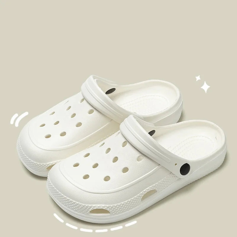 Women Home Slippers Sandals Summer Garden Clogs Shoes Beach Slipper Outdoor Waterproof Soft Slides Casual Anti Slip