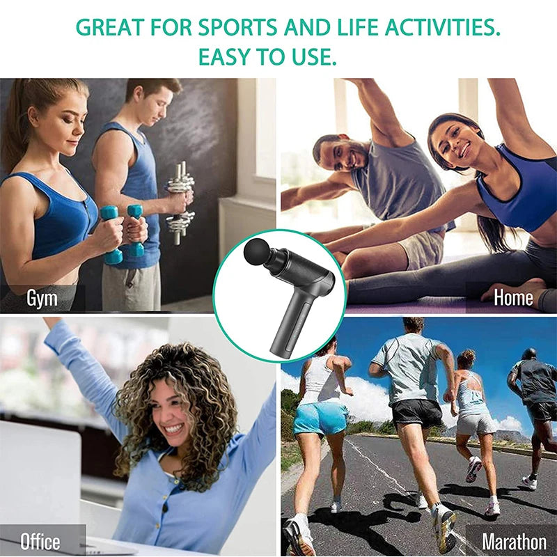 Medcursor Portable Massage Gun Deep Tissue Shoulder Muscle Massager/Massage Gun For Back Neck Body Muscle Fitness Tool
