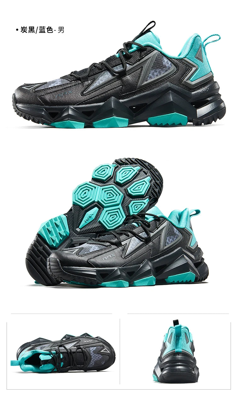 Rax Men Waterproof Hiking Shoes Breathable Hiking Boots/Outdoor Trekking Sports Sneakers Tactical Shoes