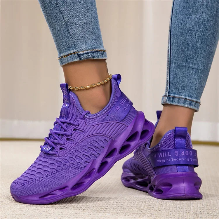 Hot Sale Pink Casual Sneakers Women Blade Shoes Big Light/Breathable Running Shoes Shoes Men Mesh Sports Sneakers