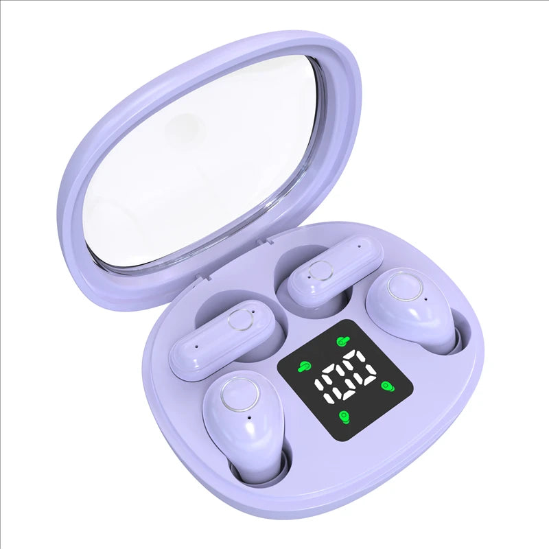 New Dual Wireless Bluetooth Earphones, HiFi Sound Low Latency/Noise Reduction Earbuds for iPhone Android