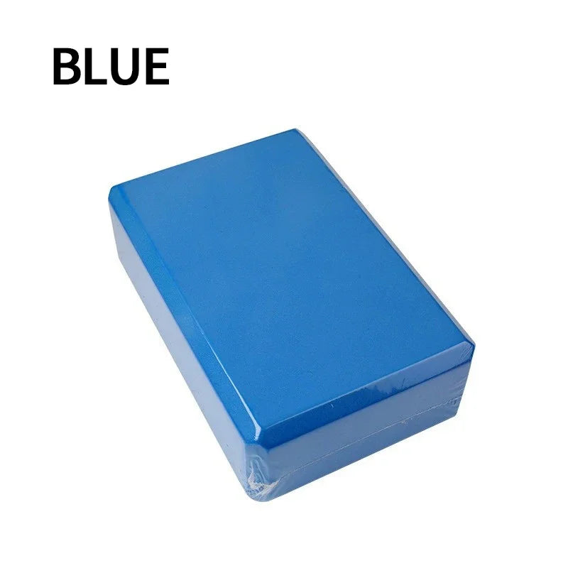 1PCYoga Building Blocks Cubes Pilates Bricks Reinforcement Sport Yoga Supplies/Exercise Home Exercise Equipment Fitness Block