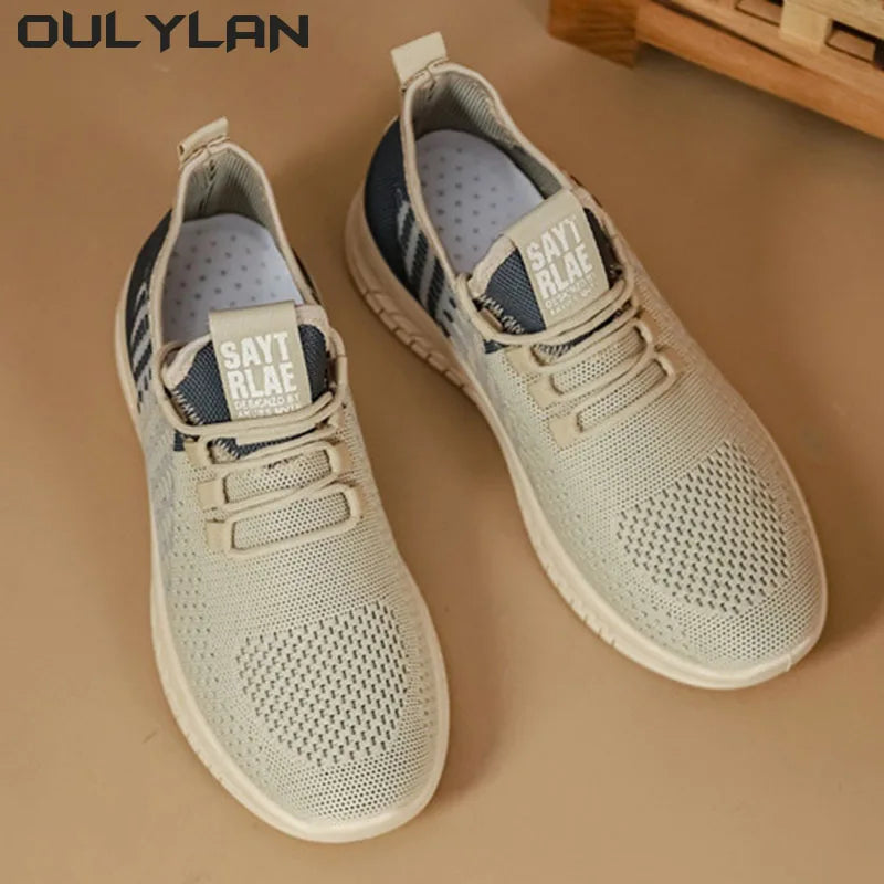 Lightweight Men's Running Shoes Outdoor Breathable Men Sports Shoes/Anti-slip Male Sneakers Fashion Flexible Men Shoes