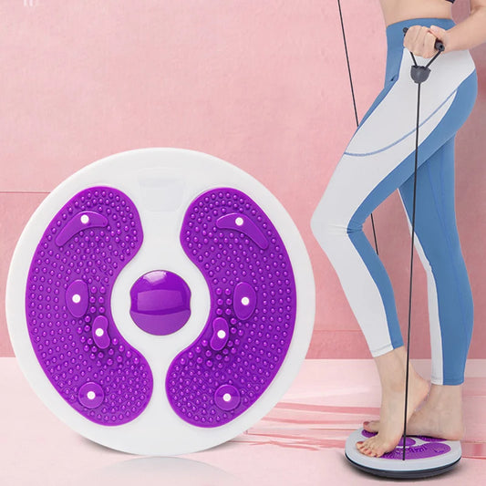 Waist Twist Disc with Foot Sole Massager Weight Loss Twist Board/Fitness Body Building Balance Board Trimmer Machine