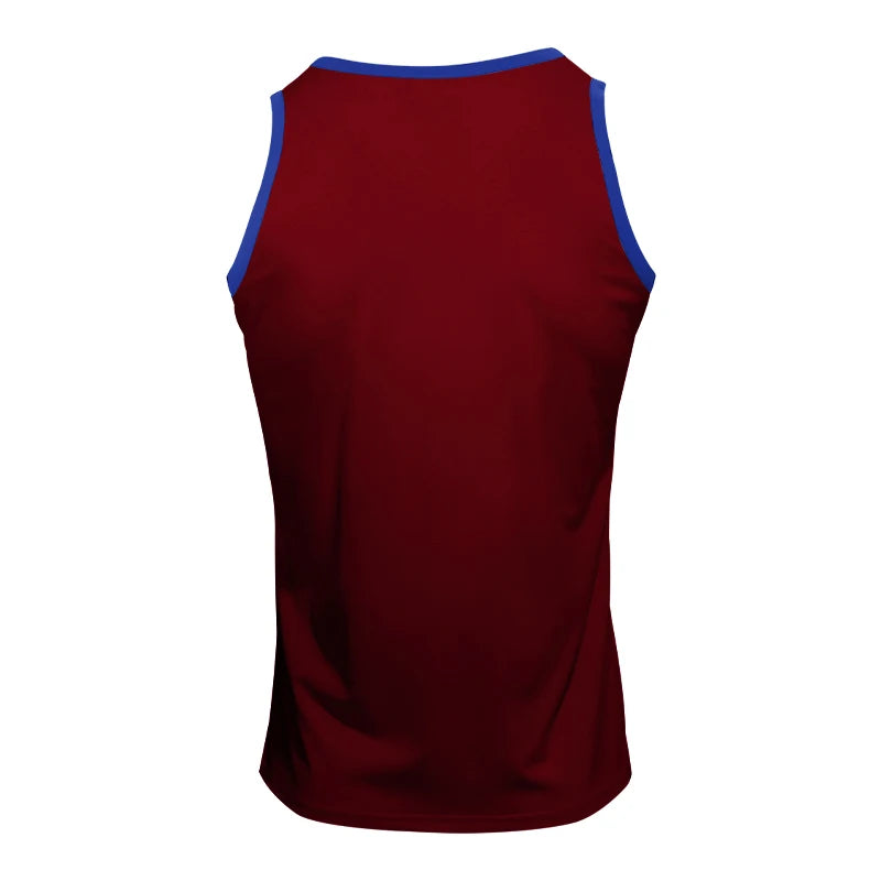 2024 Men's Fitness Sports Top Casual Elastic Quick Drying Tank Top/For Men Two piece set Two Pack