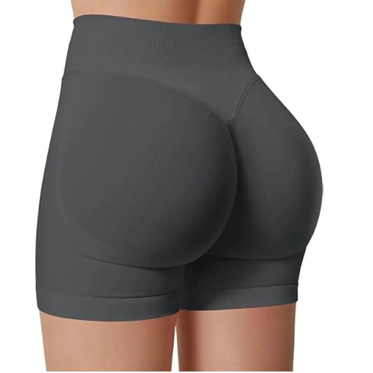 Summer High Waisted Yoga Shorts Fashionable/and Sexy Running Fitness Pants Solid Color Yoga Leggings