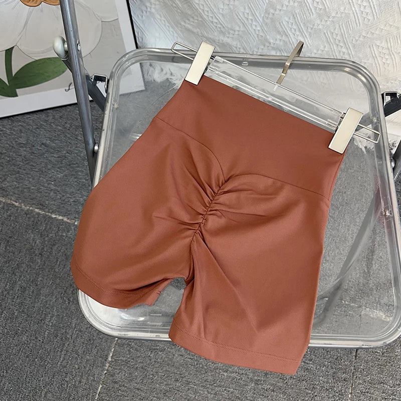 Women Sports Short Yoga Legging Shorts Squat Proof High Waist/Fitness Tight Shorts Quick Drying Cycling Workout Gym Shorts