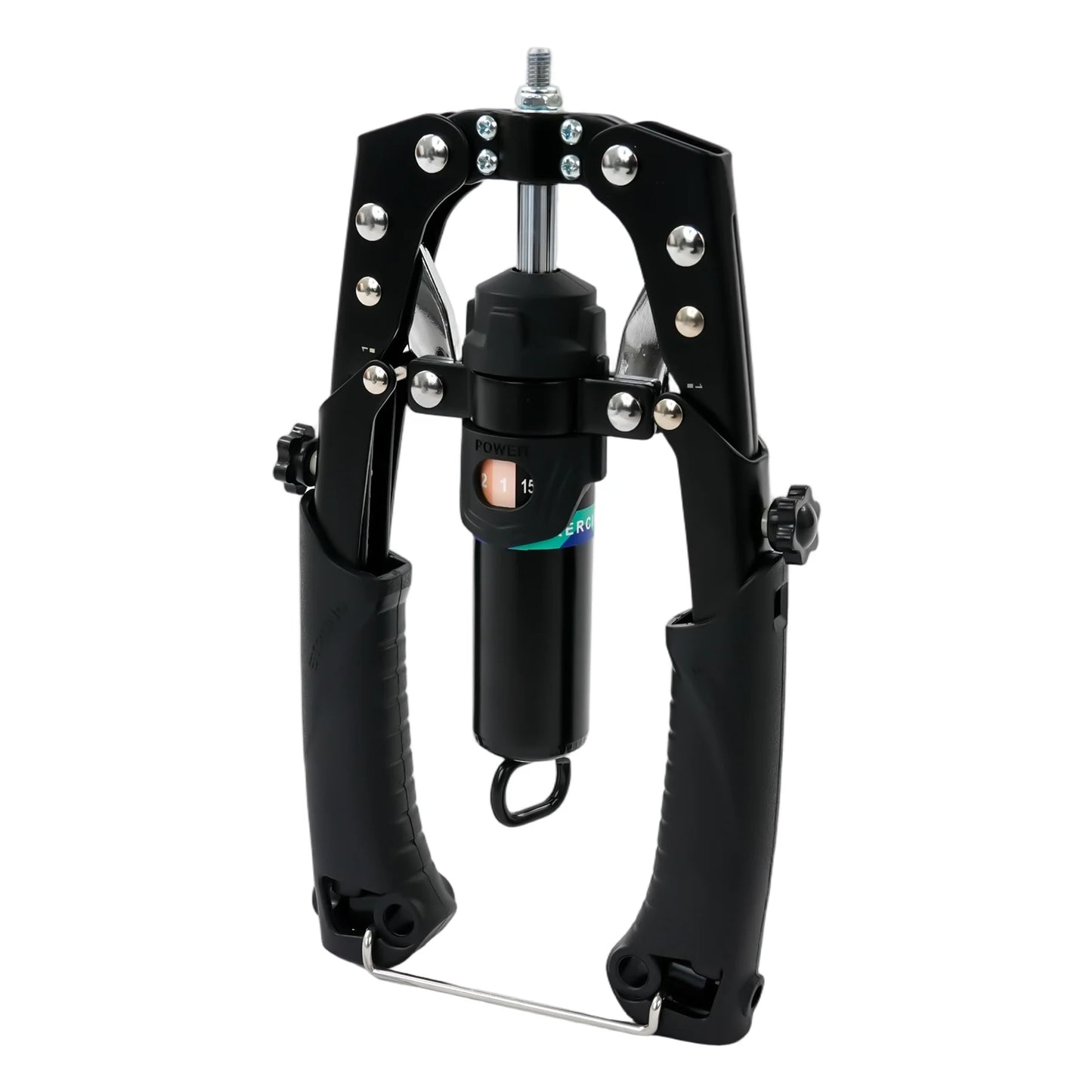 Hydraulic Power Twister Spin Button Arm Blaster Forearm Workout Equipment/Adjustable 22-440lbs for Arms Legs Biceps