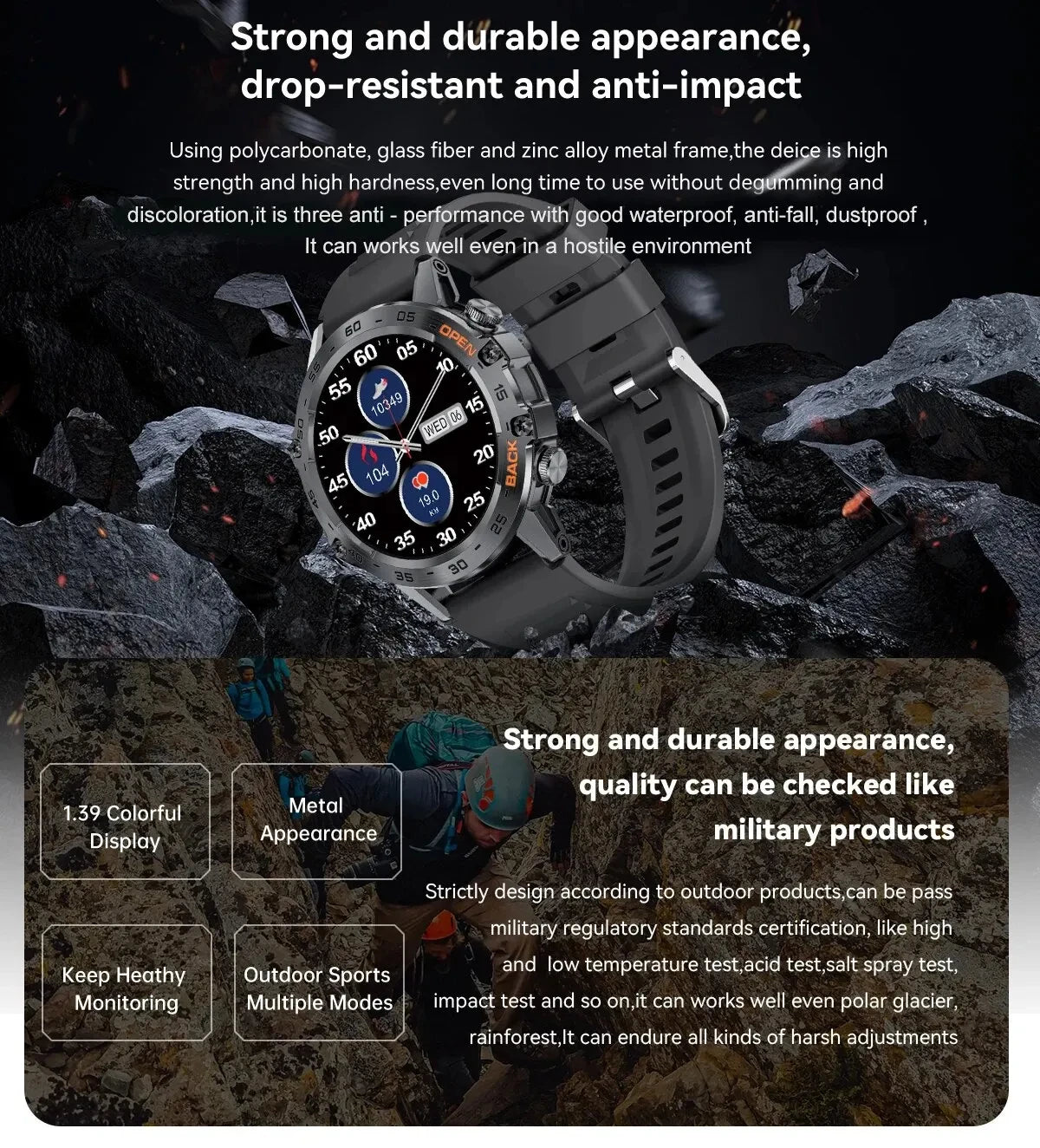 LIGE New AMOLED Screen Bluetooth Call Smart Watch Sports Bracelet Waterproof/400mA Battery Men Smart Watch For IOS Android