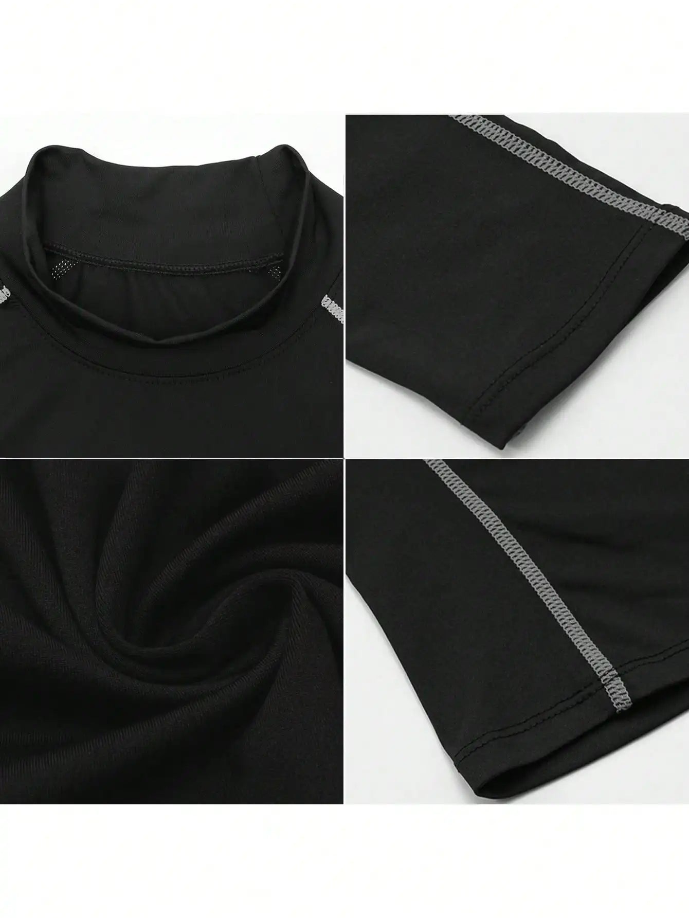 Men's Quick Dry Compression Long Sleeve/Base Layer T-Shirt Gym Sports
