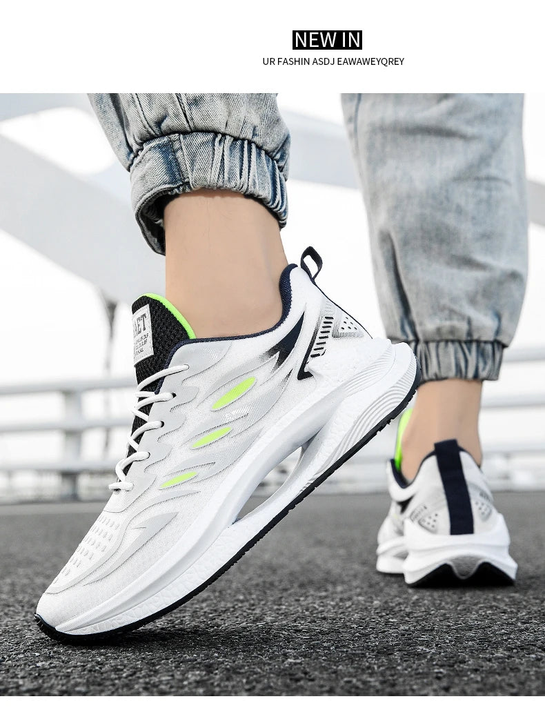 Men's Breathable Sports Shoes Spring New Mesh Casual Fashion/Versatile Trendy Men's Shoes Summer Running Shoes
