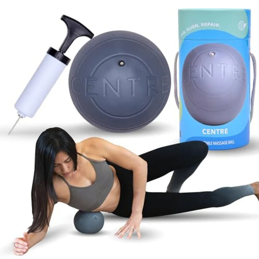 RAD Centre Soft Yoga Deep Tissue Massage Ball for Myofascial/Release Therapy Ideal for Abdominal Psoas Neck and Stomach Areas