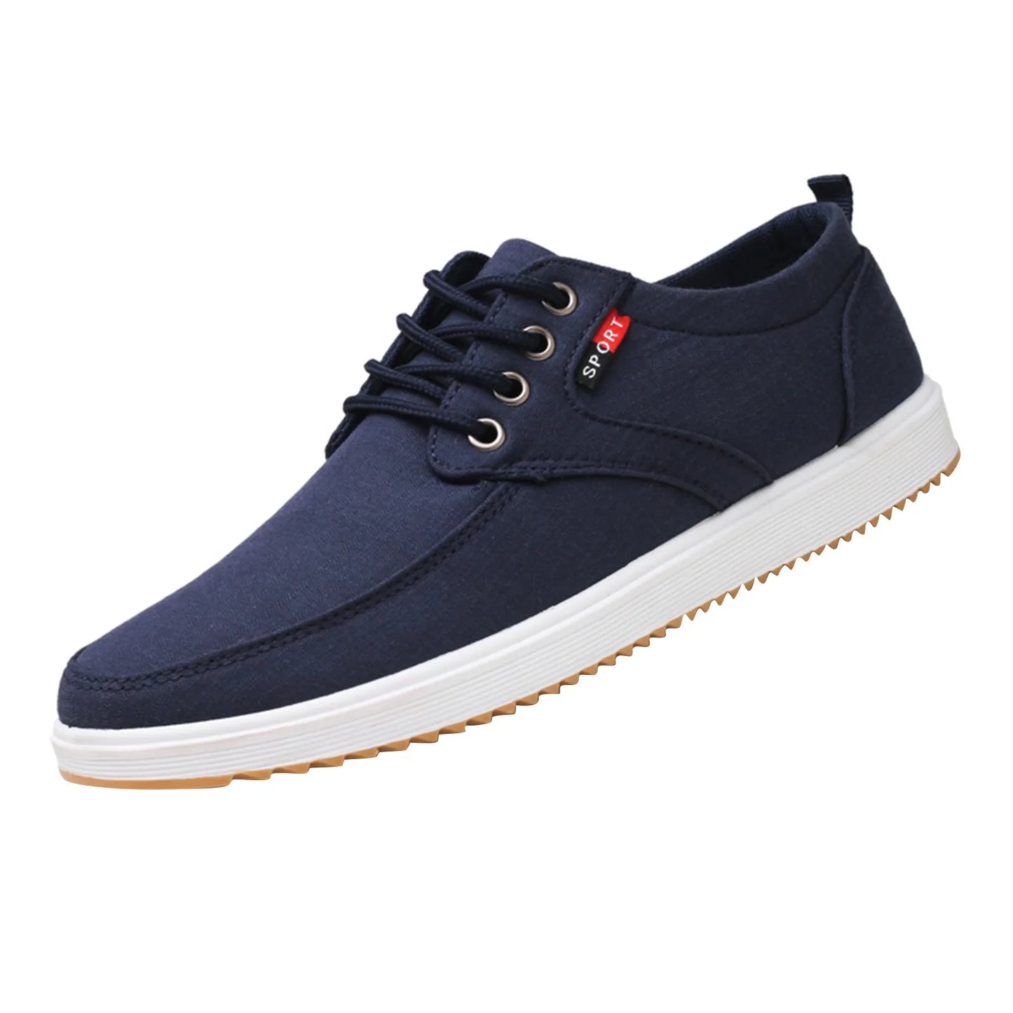 Men High Soled Canvas Shoes Fashion Sports/Casual Shoes For Men Flat Versatile Classical Outdoor