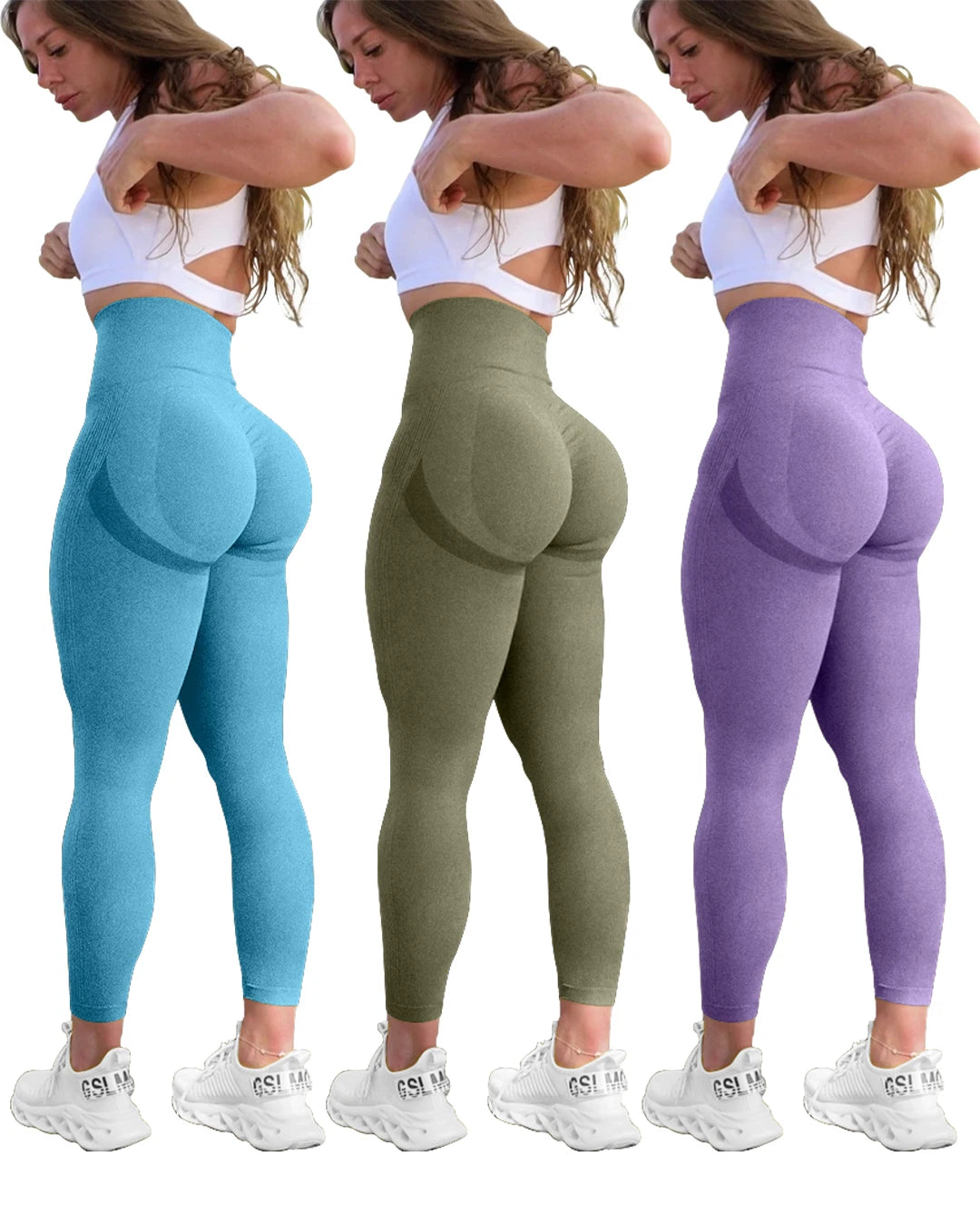 OQQ autumn and winter XS - XL yoga pants women's sports/and fitness clothes seamless tight sports leggings