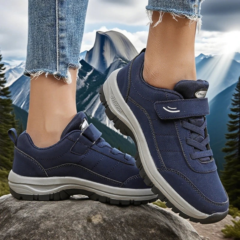 Women's Sneakers Breathable Casual Thick Soled Shoes Slip Resistant/Comfortable Durable Hiking Shoes for All Seasons Popular