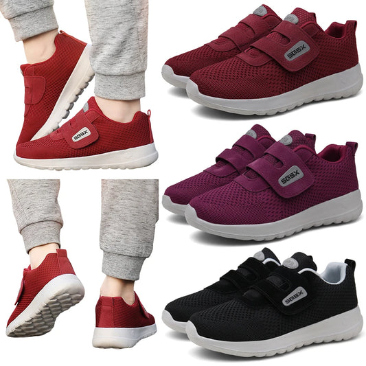 Women Mesh Walking Shoes Casual Sneakers Comfortable Fashion Sneakers/Non-Slip Wide Jogging Shoes for Outdoor Sports