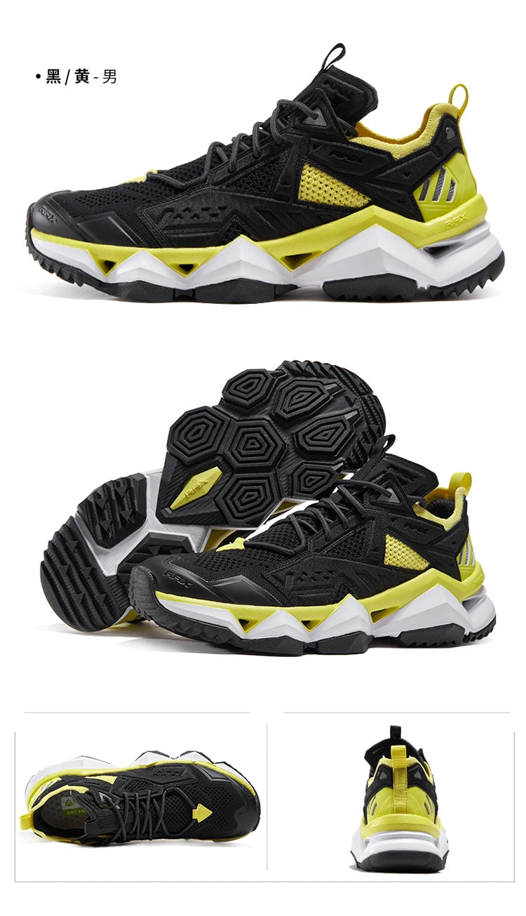 Rax Men Waterproof Hiking Shoes Breathable Hiking Boots/Outdoor Trekking Sports Sneakers Tactical Shoes