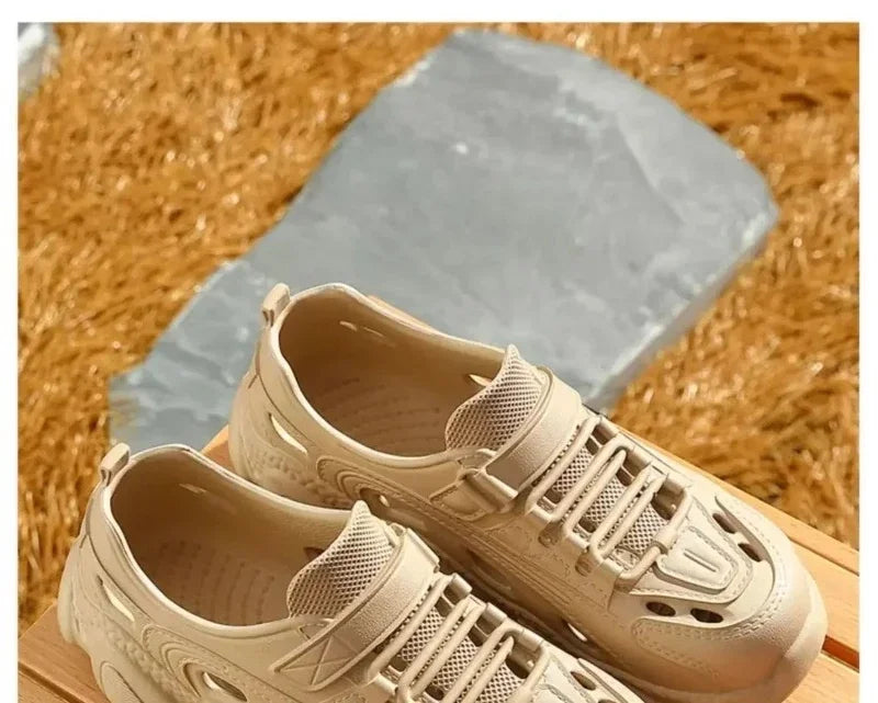 Trendy Men's Sandals Outdoor Wear Thickened Anti-slip Wear-resistant/Fashion EVA Clog Shoes Wholesale
