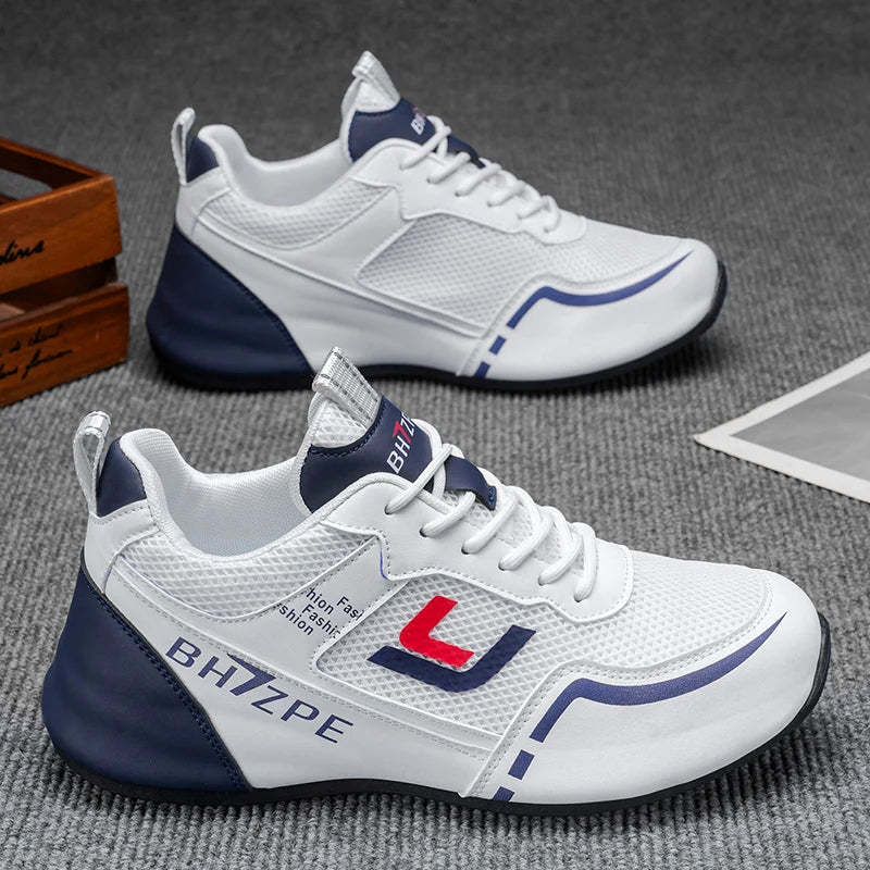 Sneakers, A Pair of Men's Sporty Casual Shoes/Trendy and Versatile Fashionable Fitness Men's Shoes
