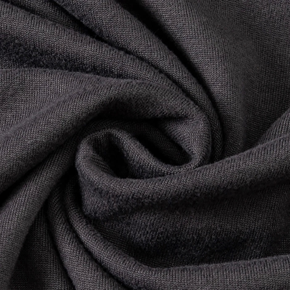 3-piece Autumn/Winter Men's Fashionable Printed Sports Warm Long Sleeved T-shirt/Plus Size Fitness Running Casual Versatile Top