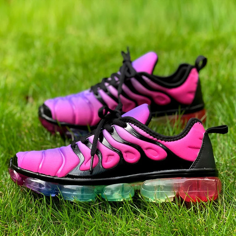 Women Sneakers Fashion Rainbow Color Platform Shoes Casual/Walking Shoes Comfortable Outdoor Ladies Vulcanized Shoes