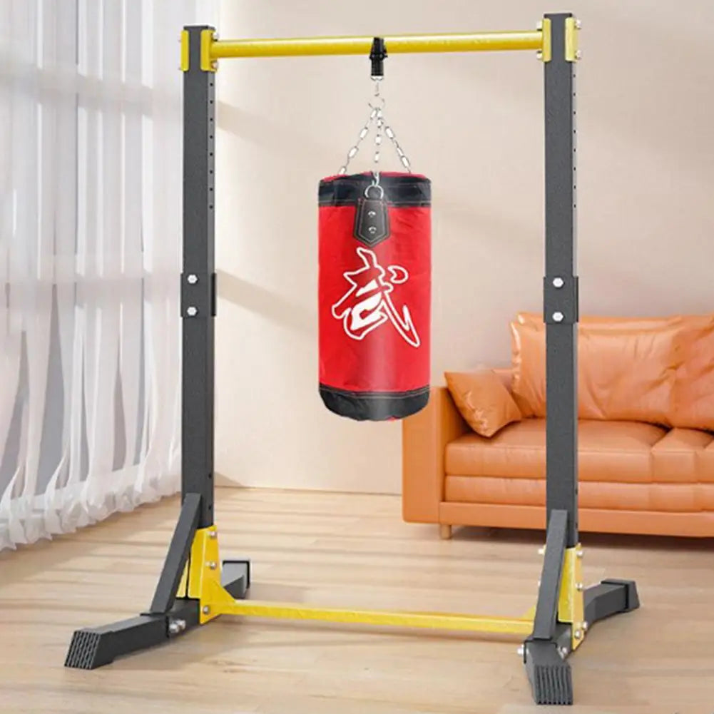 Pull Up Station, Portable Pull-up Bar Station Free Standing Pull Up Bar for Home Gym/Pull Up Stand Station 400LBS with 11 Gear Adjustment