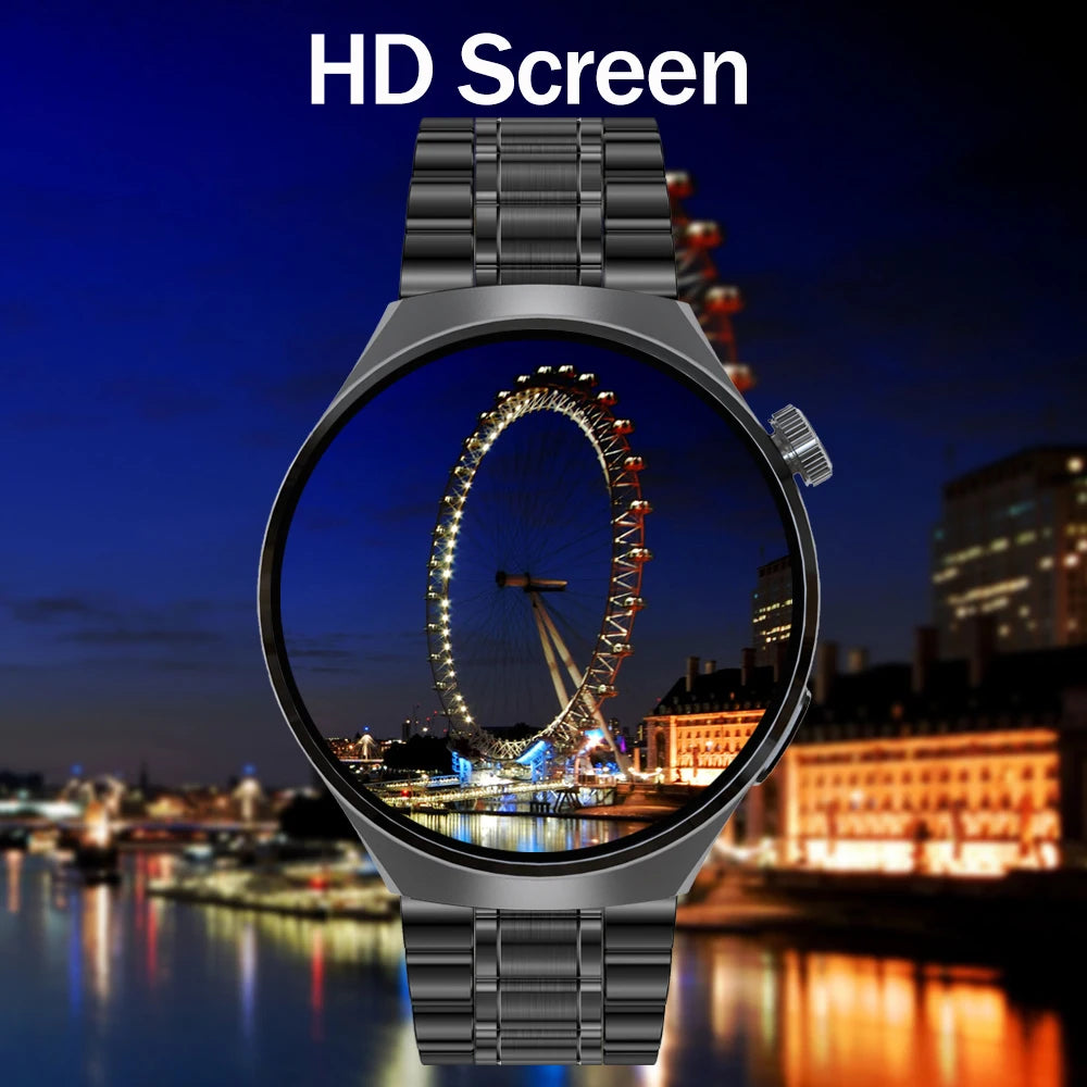 SENBONO Men's Smart Watch Heart Rate Blood Oxygen Monitor/Bluetooth Call Multiple Sport Modes Voice Assistant Smartwatch for Men