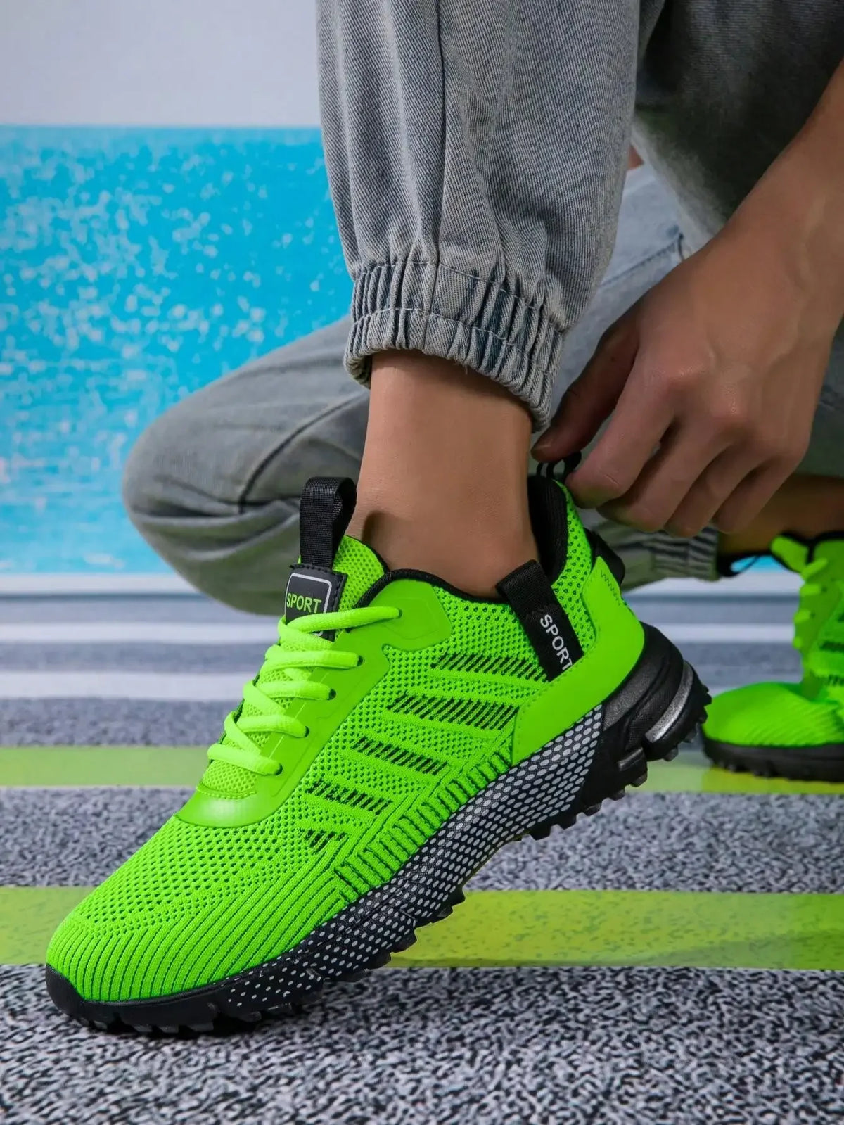 Men's Casual Sporty Sneakers/Minimalist Design Running Shoes For Active Wear