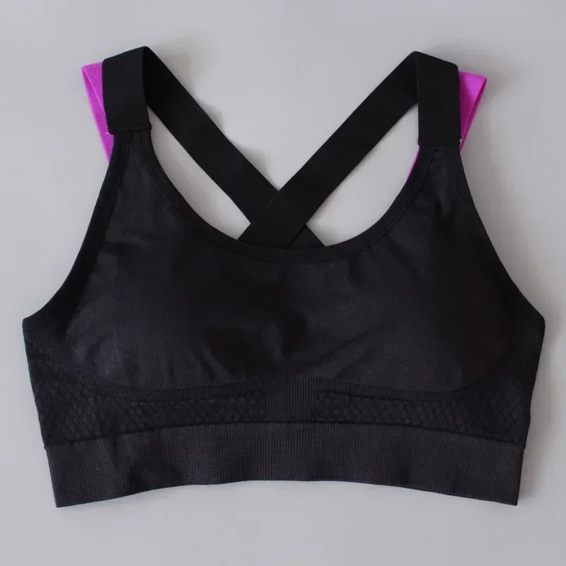 Sports Bra for Women Gym Seamless High Impact Sports Bra Yoga/Fitness Top Female Underwear Push-up bra Sportswear bralette