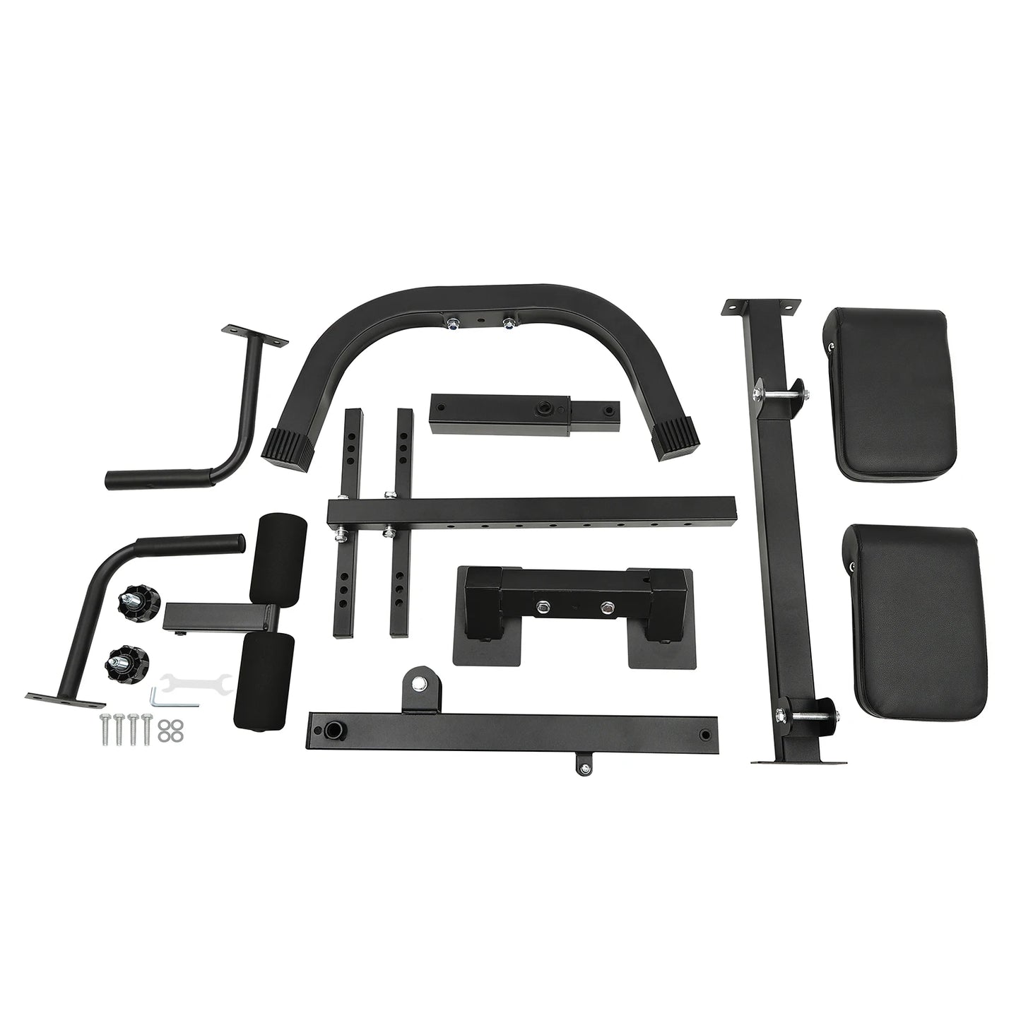 Multi-Functional Exercise Bench Foldable Adjustable Full All-in-One/Body Workout Fitness Bench, Back Extension Roman Chair