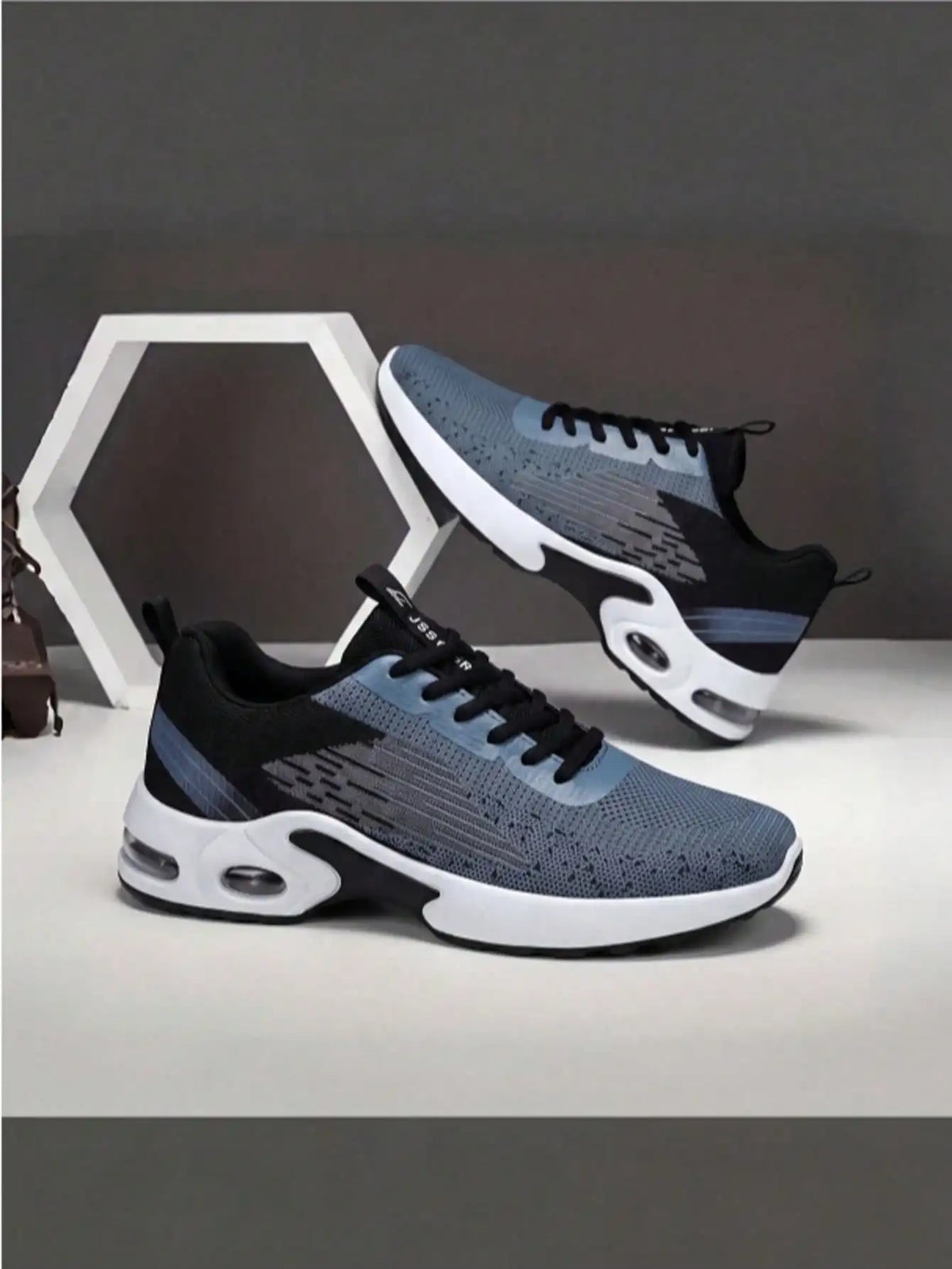 Lightweight Breathable Men's Running Shoes With Shock-Absorbing Sole/Non-Slip Wear-Resistant, Perfect For Daily Workouts