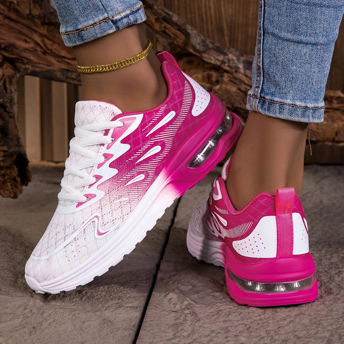 Women Sneakers Shoes Breathable Lightweight Running Shoes/Non Slip Wear Resistant Comfortable Women's Walking Shoes Woman