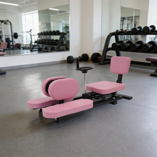 Adjustable Split Machine Heavy Duty Leg Stretcher/with Wheels & Cushion for Dance Yoga Home Gym