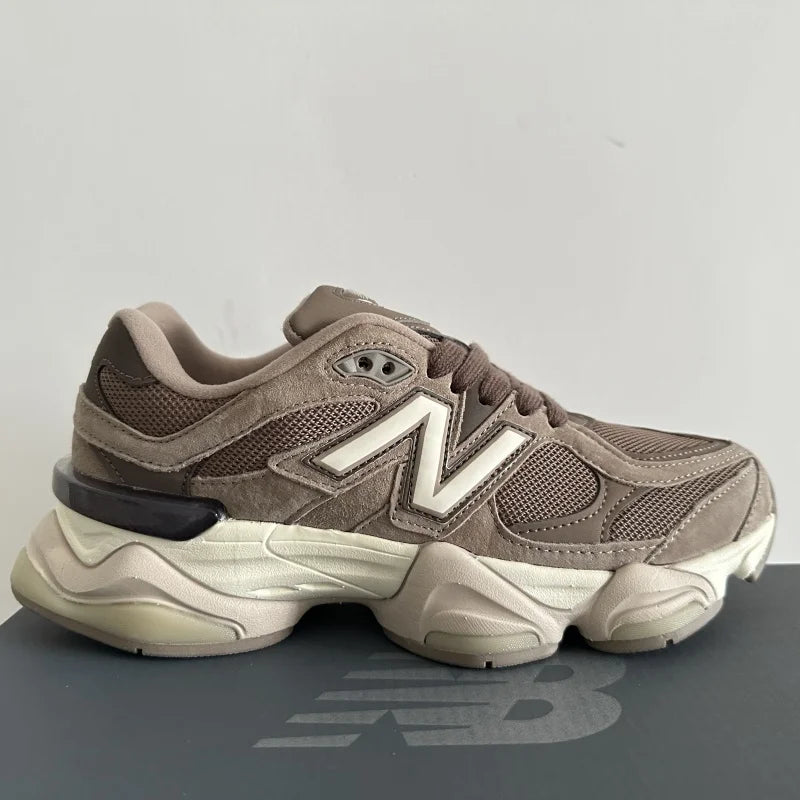 2026 New running shoes Breathable and women's 9060 casual shoes couple mesh retro sneakers
