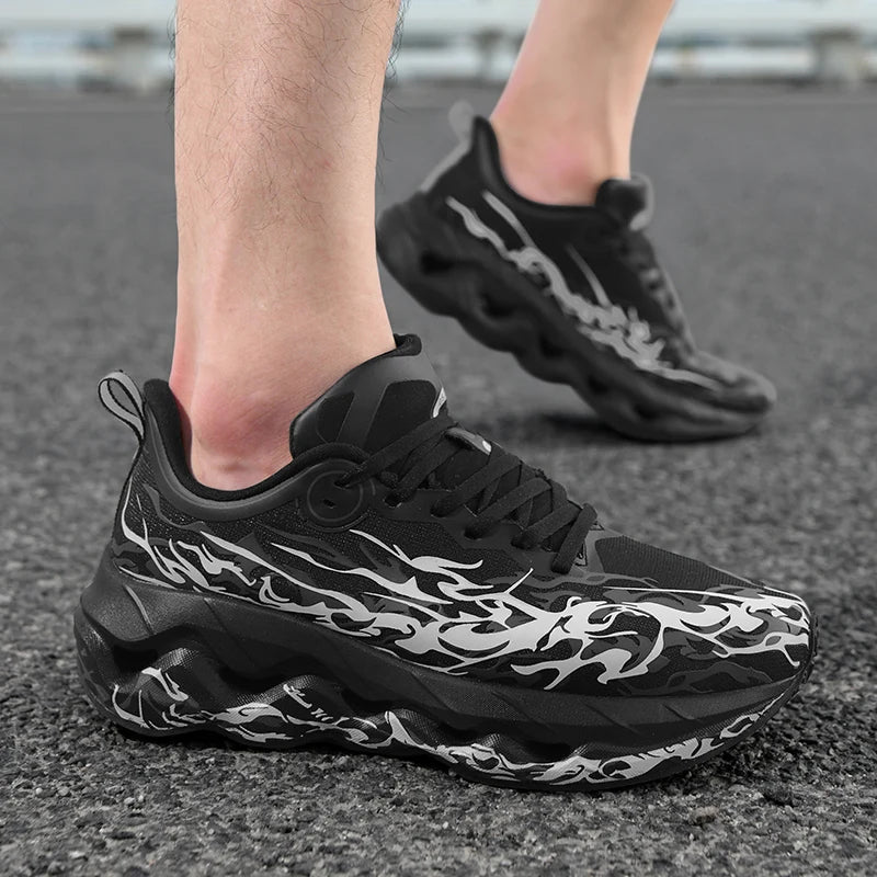 Couple Running Shoes New Shock-absorbing Lightweight Breathe Mesh/Marathon Professional Sports Shoes for Women